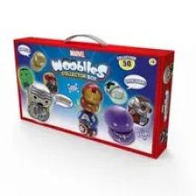 Wooblies Marvel - Skrzynka kolekcjonerska + 4 figurki WBM 006