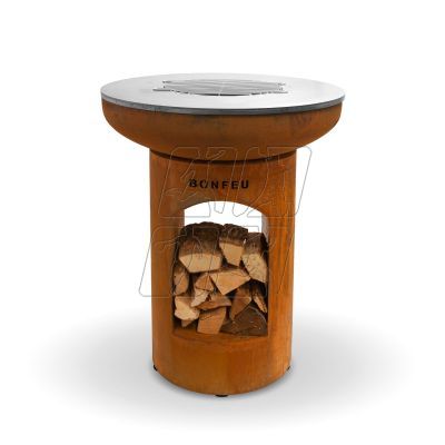 2. Bonfeu Bonbiza Open rusty garden fire pit 8002R