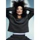 2. CASALL Boxy Crew Neck Sweatshirt, gray