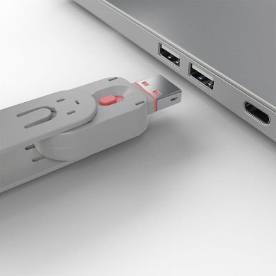 3. Lindy 40450 Port Blocker Port Blocker + USB Type-A Dongle Pink Acrylonitrile Butadiene Styrene (ABS) 5 pcs.