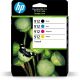 HP ink set HP 912, HP912=6ZC74AE, contains cmyk, 3YL80AE+3YL77AE+3YL78AE+3YL79AE