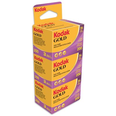 Kodak Gold 200 color negative film 36 photos