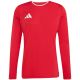 2. adidas Entrada 26 Long Sleeve Jersey Men's T-Shirt Red KF5847