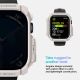 10. Spigen Rugged Armor Strap for Apple Watch 10 46mm - Beige