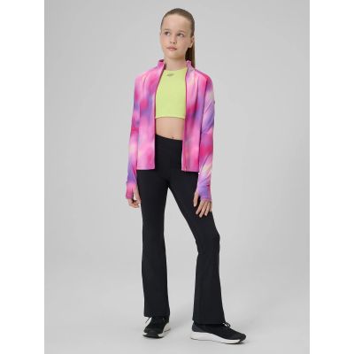 5. Girls' sports bra 4F 4FJRSS26USBAF285-45S