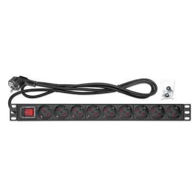 5. Intellinet 715133 PDU Power Distribution Unit 9 x Network Sockets 1U Black