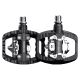 Rockbros PD303 Half-Lock Platform Bicycle Pedals - Black