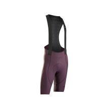 Spodenki rowerowe NORTHWAVE Fast Bibshort bordowe