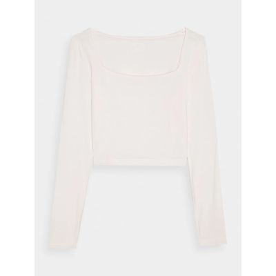 6. Longsleeve slim smooth women's 4F 4FRSS24TLONF499-11S