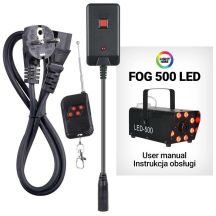 LIGHT4ME FOG 500 LED fog machine, remote control