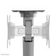 29. Neomounts DS70-250SL1 Monitor Holder/Stand 88.9 cm (35") Desk Silver