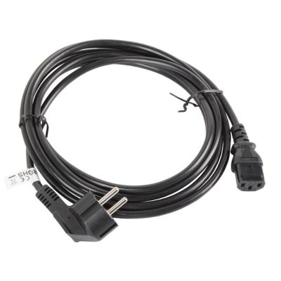 8. LANBERG POWER CABLE VDE CEE 7/7 -> C13 3M