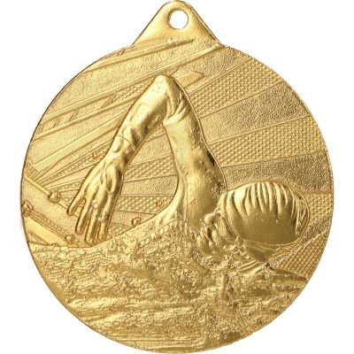 Gold medal swimming.