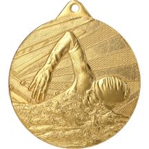 Gold medal swimming.