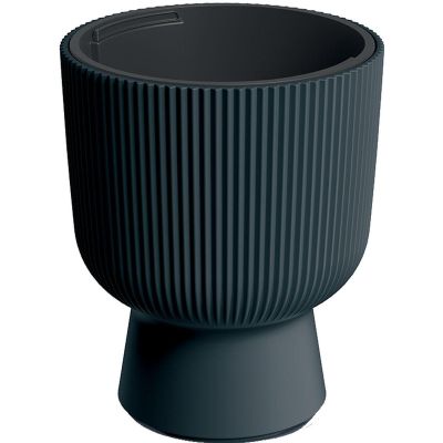 11. MILLY FLOWER POT ON LEG DIAMETER 30 CM ANTHRACITE