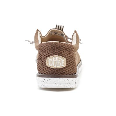 5. HEYDUDE WALLY MESH NEUTRALS MALT BROWN/MULTI 45301-2MW
