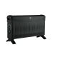 VOLTENO BASIC CONVECTOR 2000W WITH FAN 750W/1250W/2000W. BLACK