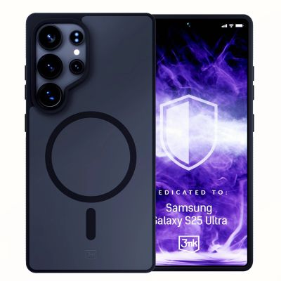 9. 3mk Smoke MagCase for Samsung Galaxy S25 Ultra - Black