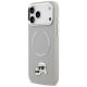 2. Karl Lagerfeld Karl & Choupette Pins MagSafe Case for iPhone 17 Pro - Gray