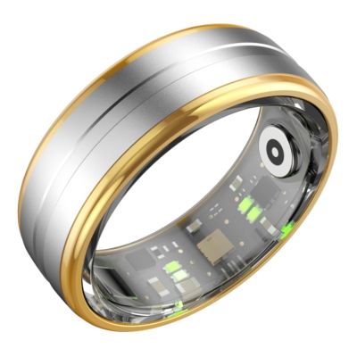 Smart Ring RUBICON R6 Gold/Silver SIZE-11(US) SMARUB327