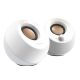 Creative Pebble 2.0 computer speaker set 51MF1680AA001 (2.0; white)