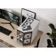 6. APNX V1 Case, Midi-Tower, ATX, Tempered Glass, Black and White