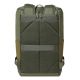 7. Rivacase Eden Backpack Travel Backpack Olive Waxed Leather (Pull Up), Polyester, Recycled Polyethylene Terephthalate (rPET)