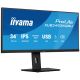 15. iiyama XUB3493WQSU-B6 34" UW IPS-panel 3440x1440 120Hz 21:9 400cd/m 1000:1 1ms