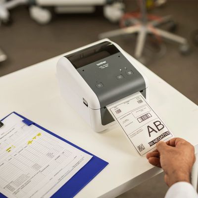 13. Brother TD-4410D Direct Thermal Label Printer 203 x 203 DPI 203 mm/s Wired