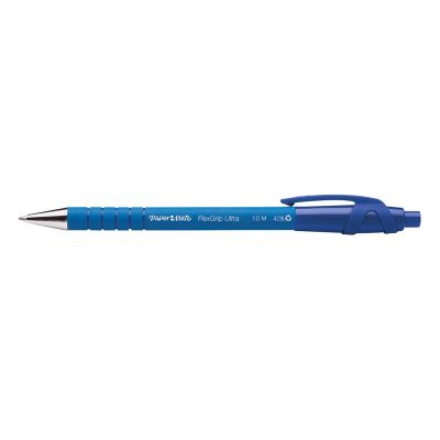 4. PAPER MATE Kugelschreiber Flexgrip Ultra RT M Blau 12 Stýck