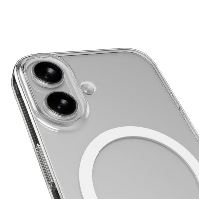 5. Puro 0.3 MAG Ultra-Slim TPU Case Compatible with MagSafe for iPhone 17 - Transparent