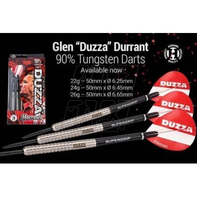 4. Darts Harrows Glen Duzza Durrant 90% Steeltip HS-TNK-000013272