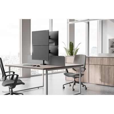 23. Neomounts DS60-600BL2V Monitor Holder/Stand 81.3 cm (32") Desk Black