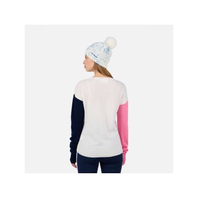 3. ROSSIGNOL W JCC SIGNAL RN women's sweater blue