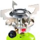 3. Gas camping stove with punctured gas cartridges FOCUS piezo igniter 1.4kW