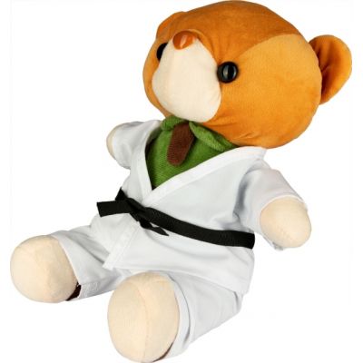 2. BUDOBEAR KARATE mascot 40 cm