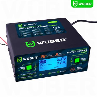 3. Microprocessor-Controlled Battery Charger 6/8/12/14/16/24 V 6–24 10 A W14019 WUBER