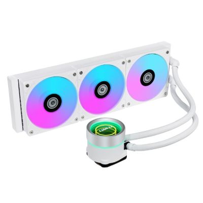 Lian Li GALAHAD II 360 Trinity AiO Water Cooler, ARGB - White