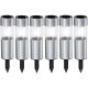 9. SOLAR LAMP 4.5X15CM INOX 6PCS GRUNDIG