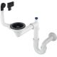 2. Deante Space Saver ZXYN949 sink siphon