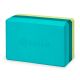 3. Gaiam Teal Tonal Tri 62207 Yoga Cube