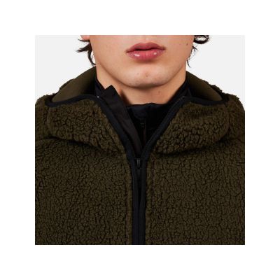 3. ROSSIGNOL ALLTRACK ANORAK FLEECE men's sweatshirt green