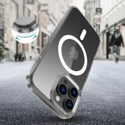 2. Tech-Protect FlexAir Hybrid MagSafe Case for iPhone 16 Pro Max - Clear