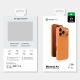 7. AmazingThing Minimal Air Case for iPhone 17 Pro Max compatible with MagSafe - orange