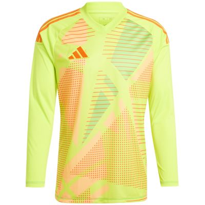 9. adidas Tiro 24 Competition Long lime green men's goalkeeper jersey IU0291