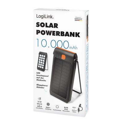 10. LogiLink PA0273 Power Bank 10000 mAh Black
