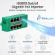 20. Extralink Gigabit PoE Injector 4 Port Active, 4 Gigabit 802.3at/af ports, Mode A