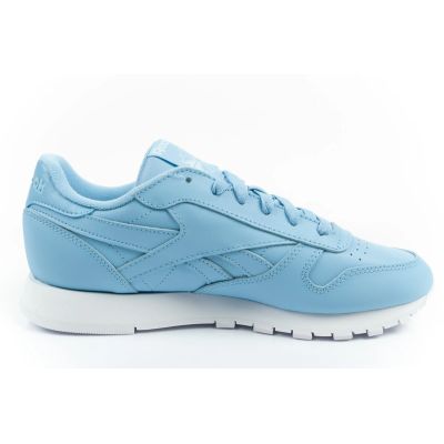4. Reebok women's sports shoes Classic sneakers blue fashionable leather