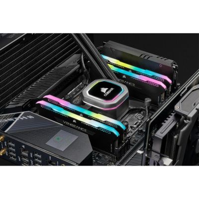 2. Corsair Vengeance RGB Pro CMH32GX4M2E3200C16 Memory Module 32GB 2 x 16GB DDR4 3200MHz