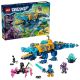 10. LEGO DREAMZzz 71512 Crocodile Submarine